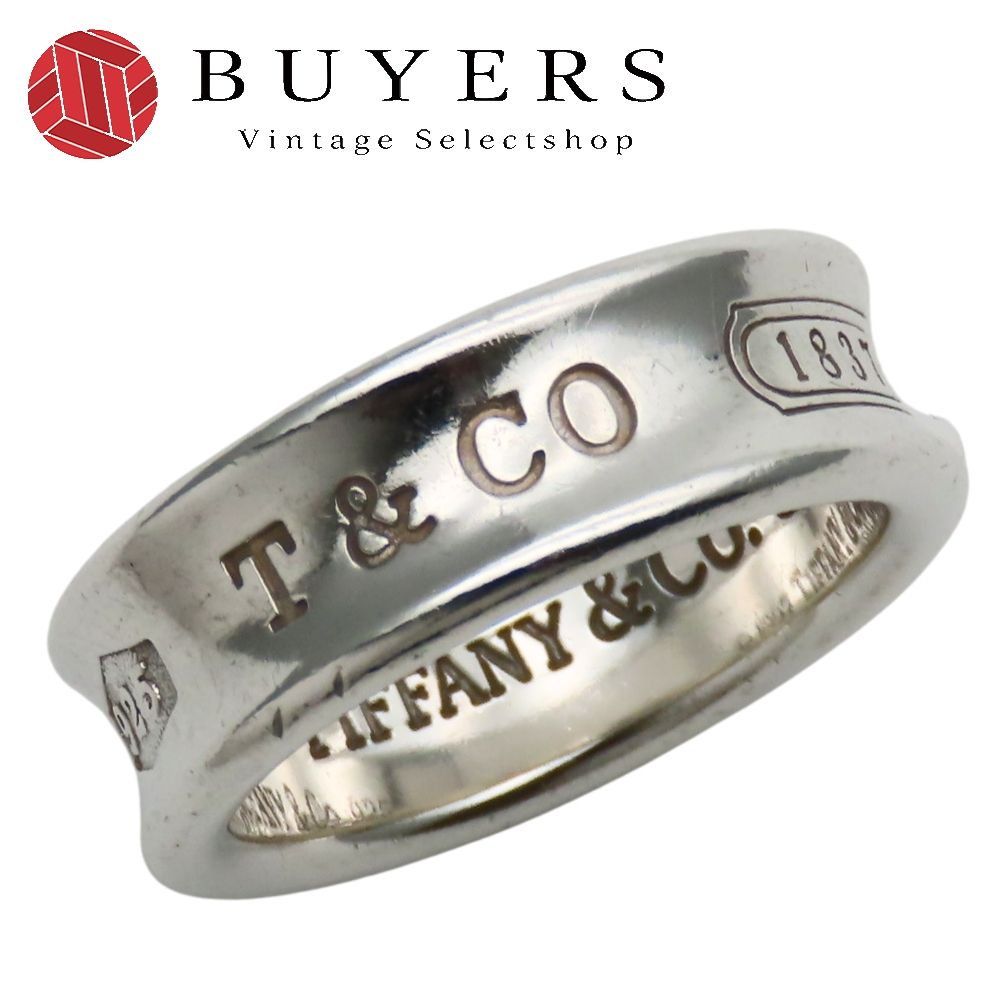 ティファニー リング 指輪 1837 シルバー925 約7.8 g シルバー アクセサリー レディース 女性 TIFFANY-Co.