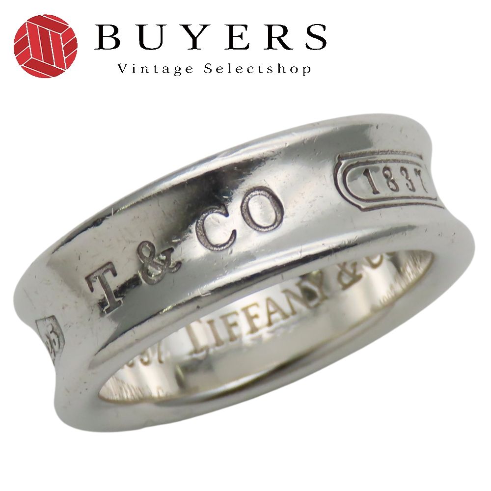 ティファニー リング 指輪 1837 シルバー925 約8.0 g シルバー アクセサリー レディース 女性 TIFFANY-Co.