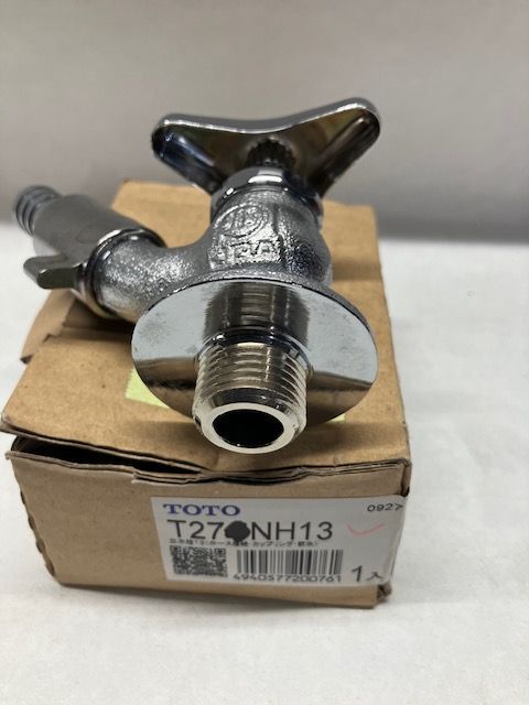 TOTO T 27 NH 13 立水栓13 ホース接続 カップリング 節水 開封済み ♥品