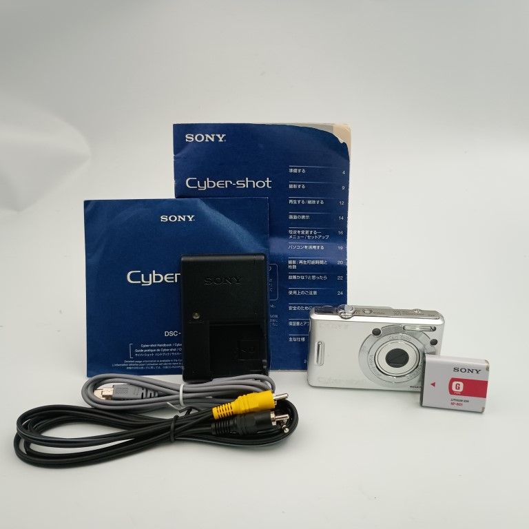 Sony Cyber-shot DSC-W35 シルバー コンパクトデジタルカメラ - メルカリ