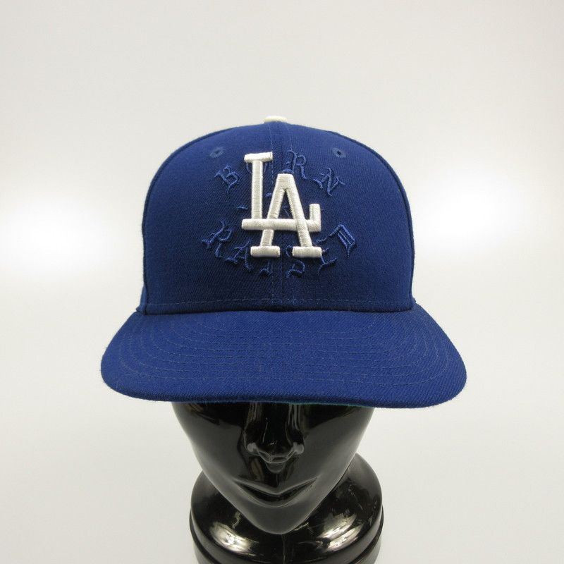 ERA ニューエラ×BORN AND RAISED キャップ LOS ANGELES DODGERS ブルー 118 カジュアルシャツ フィット感