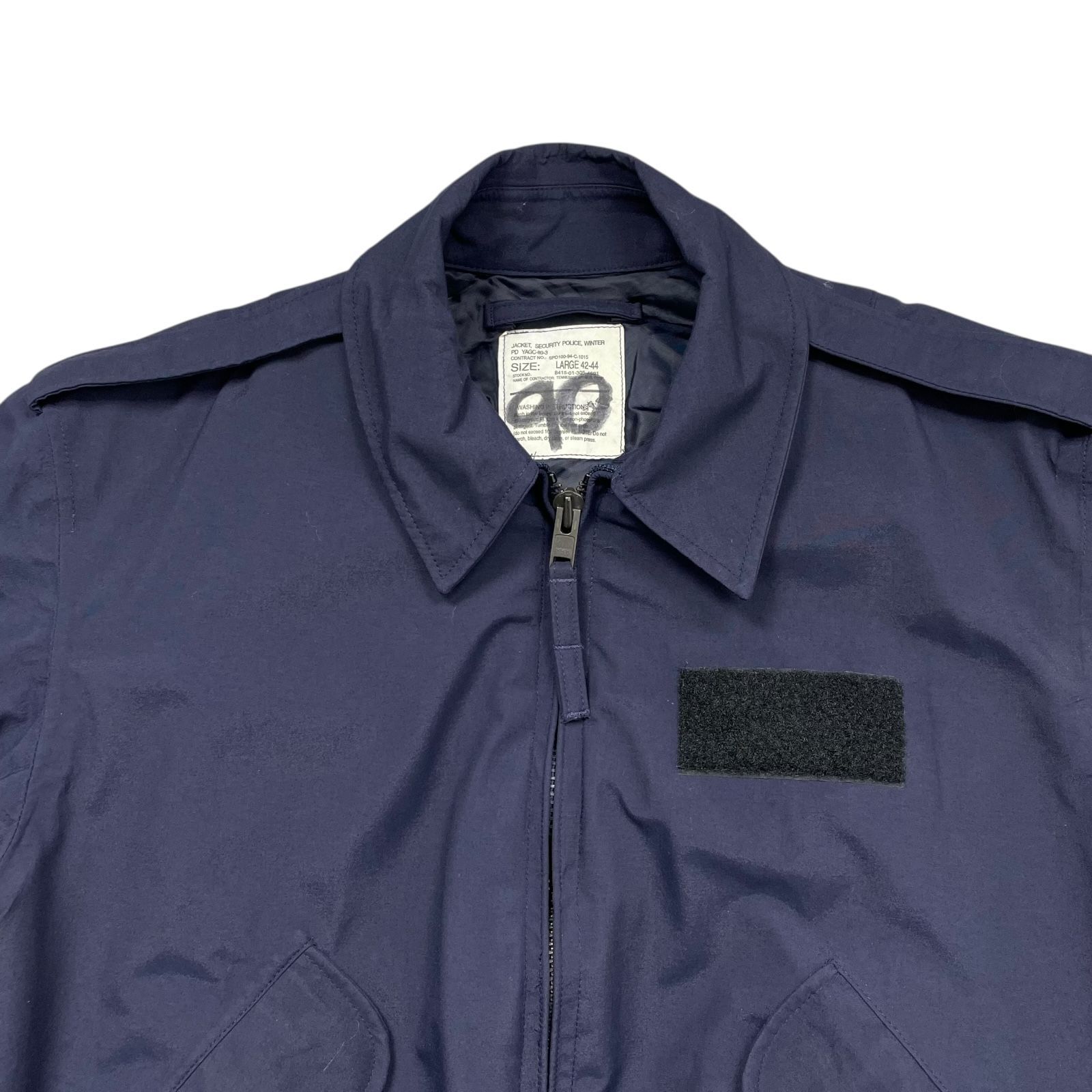 90s セキュリティ ポリス ウィンター ジャケット アメリカ 米軍 サイズ