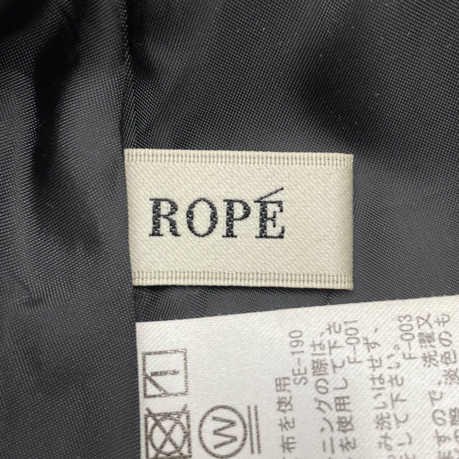 ROPE ロペ ペイズリー柄ジャンパースカート ワンピース ノースリーブ 