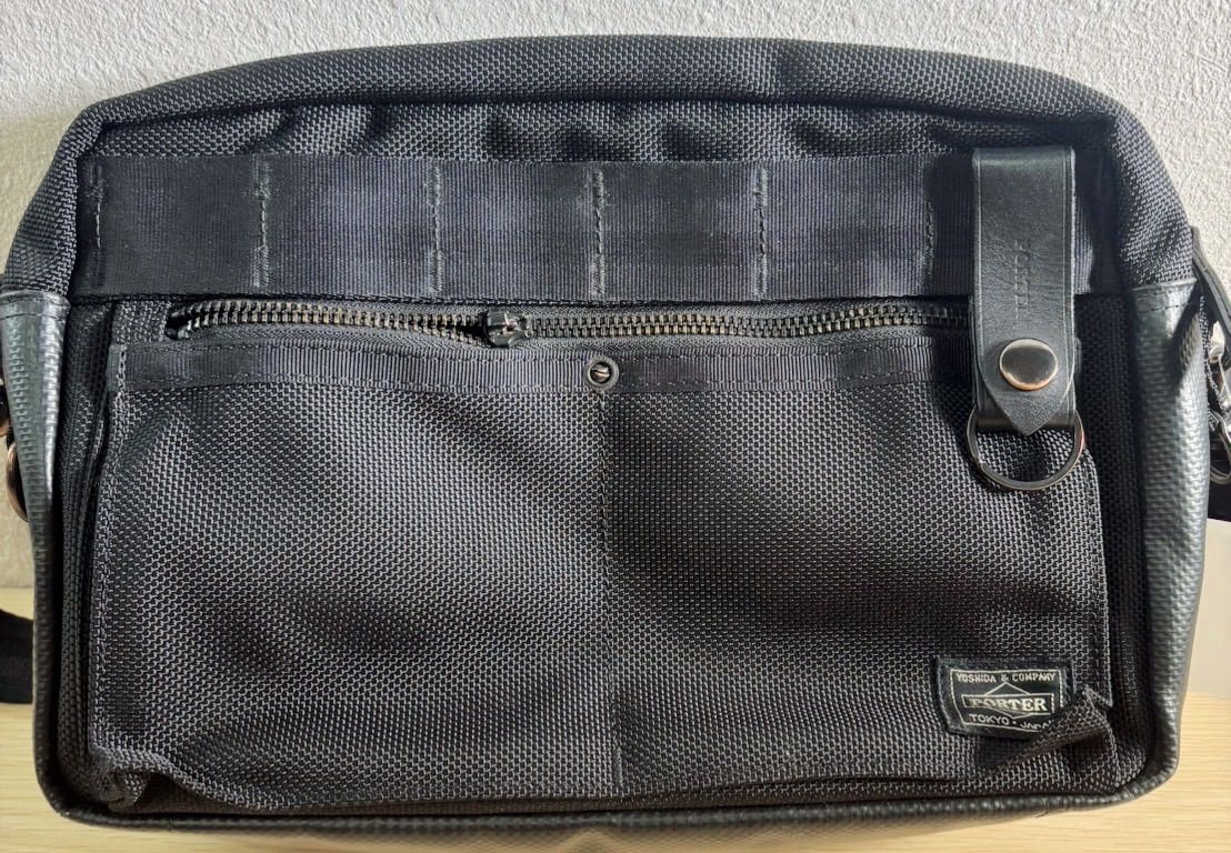 PORTER ポーター ショルダーバッグ ブラック ナイロン メンズ レディース ユニセックス