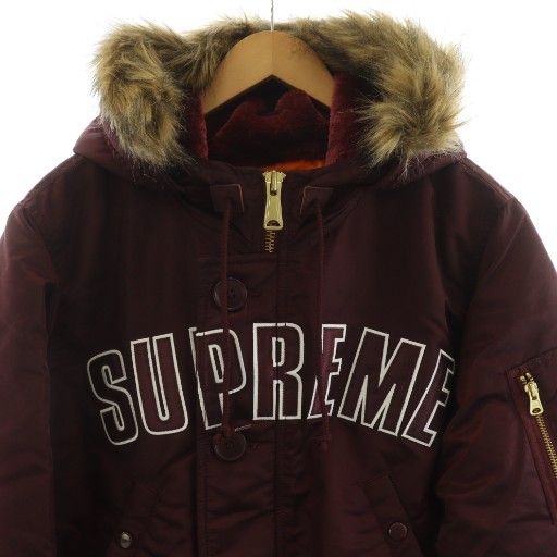 シュプリーム SUPREME 16AW Arc Logo Tape N-3B Parka フライト
