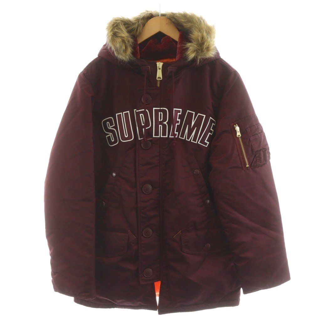 シュプリーム SUPREME 16AW Arc Logo Tape N-3B Parka フライト