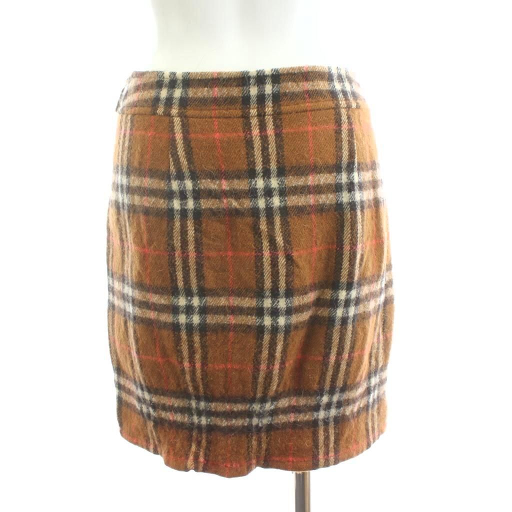 バーバリーブルーレーベル BURBERRY BLUE LABEL ラップスカート 巻き