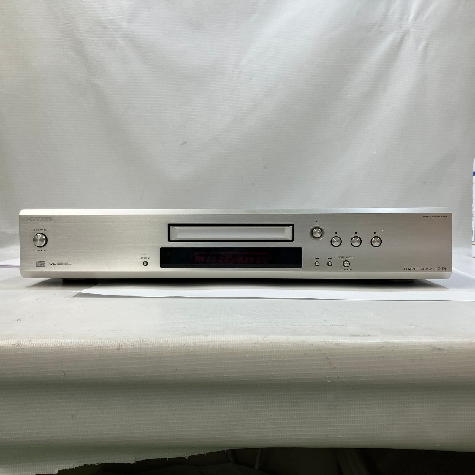  ONKYO C 1 VL CDプレイヤー 2005年製 電源ケーブル リモコン CD SACDプレーヤー プレーヤー