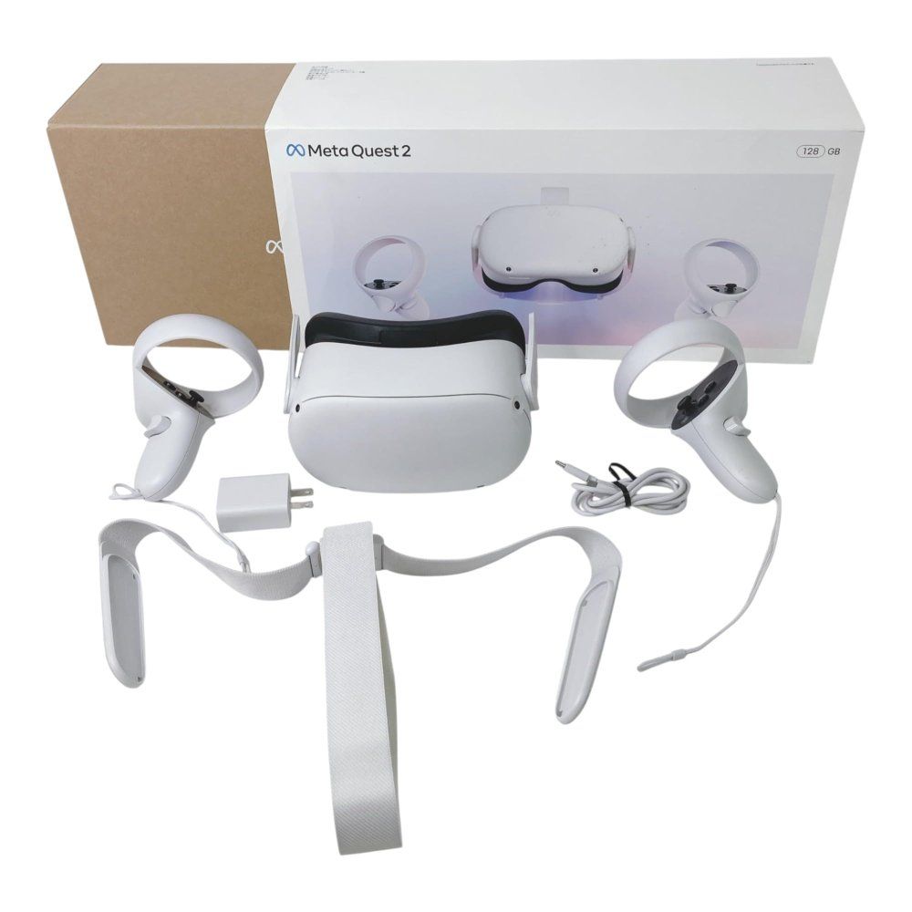 Meta Quest 2 128GB | VRヘッドセット | PC VR ゴーグル [video game