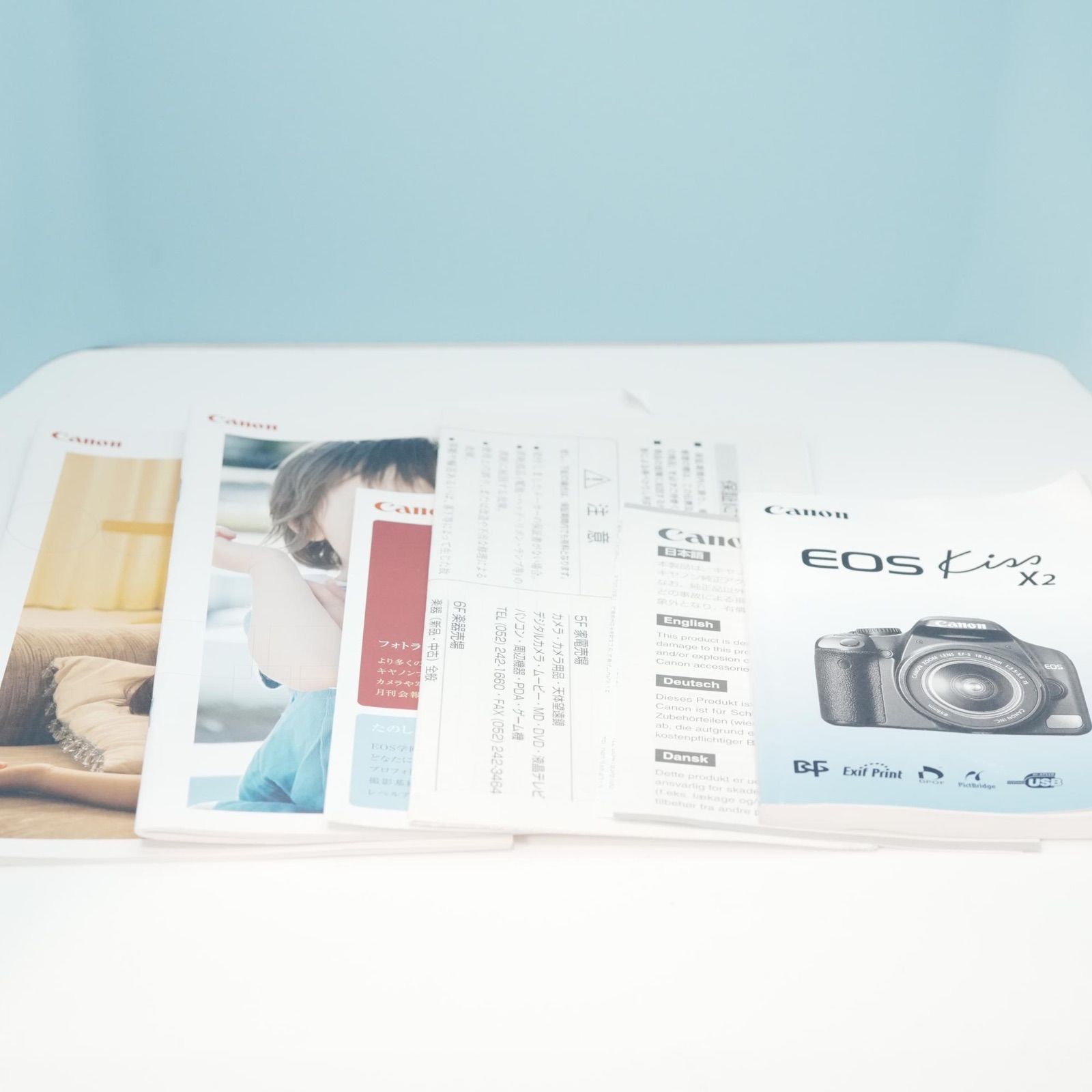 Canon EOS kiss X2 一眼レフ スマホ転送OK フルセット 美品 a5418