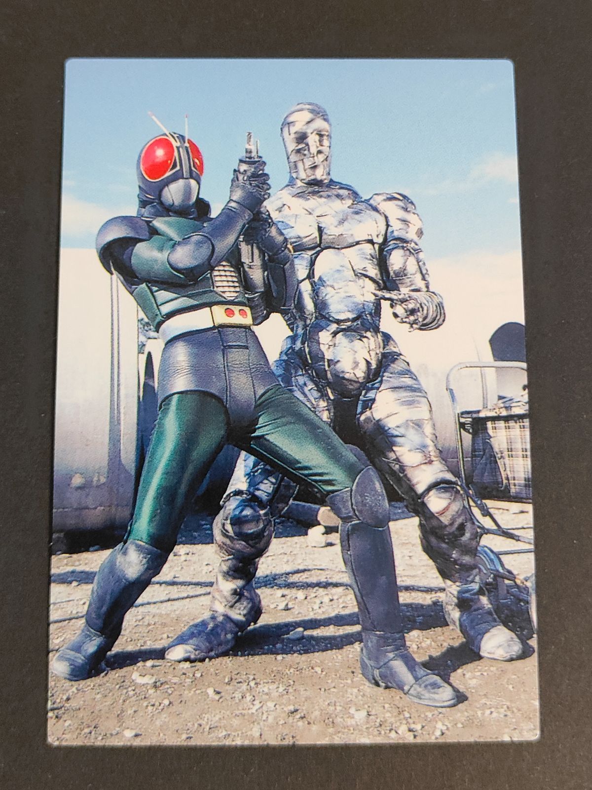 aca463 仮面ライダーBLACK RX VS スクライド 645 仮面ライダーチップス