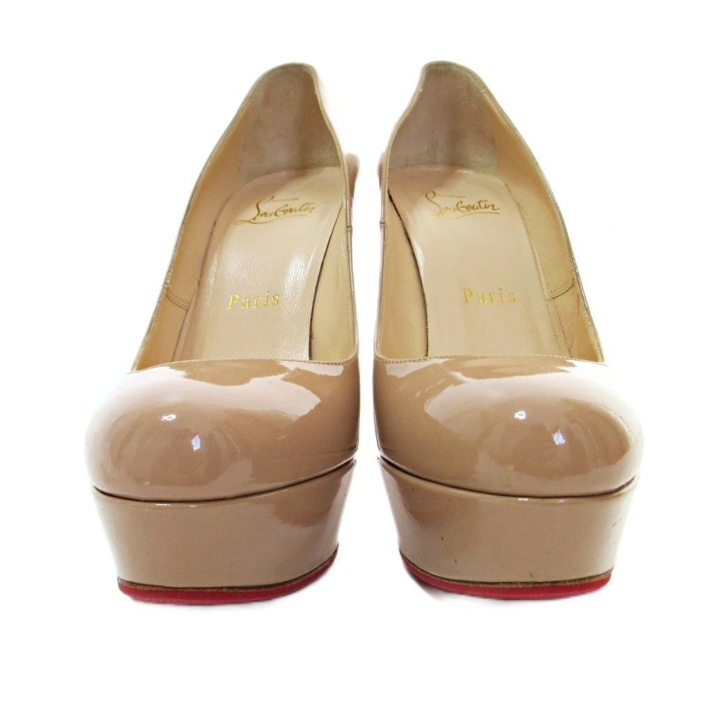 超美品　クリスチャンルブタン　エナメルパンプス クリスチャンルブタン Christian louboutin エナメル パテント