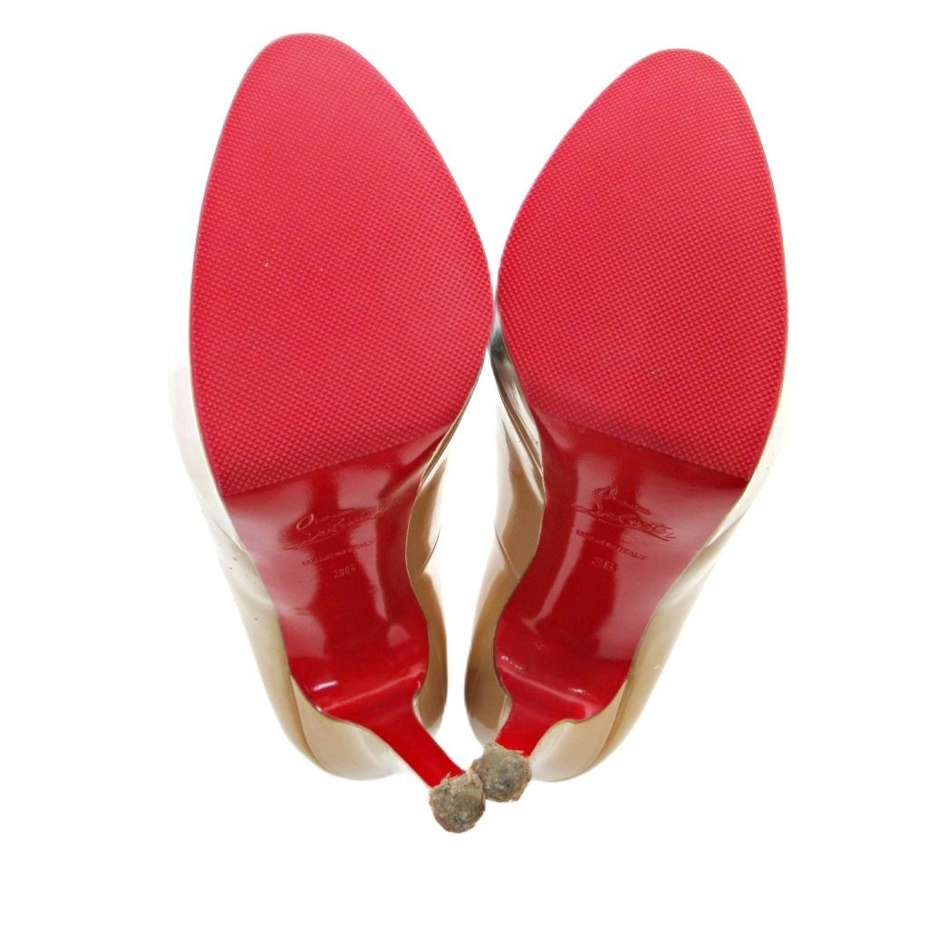 超美品　クリスチャンルブタン　エナメルパンプス クリスチャンルブタン Christian louboutin エナメル パテント