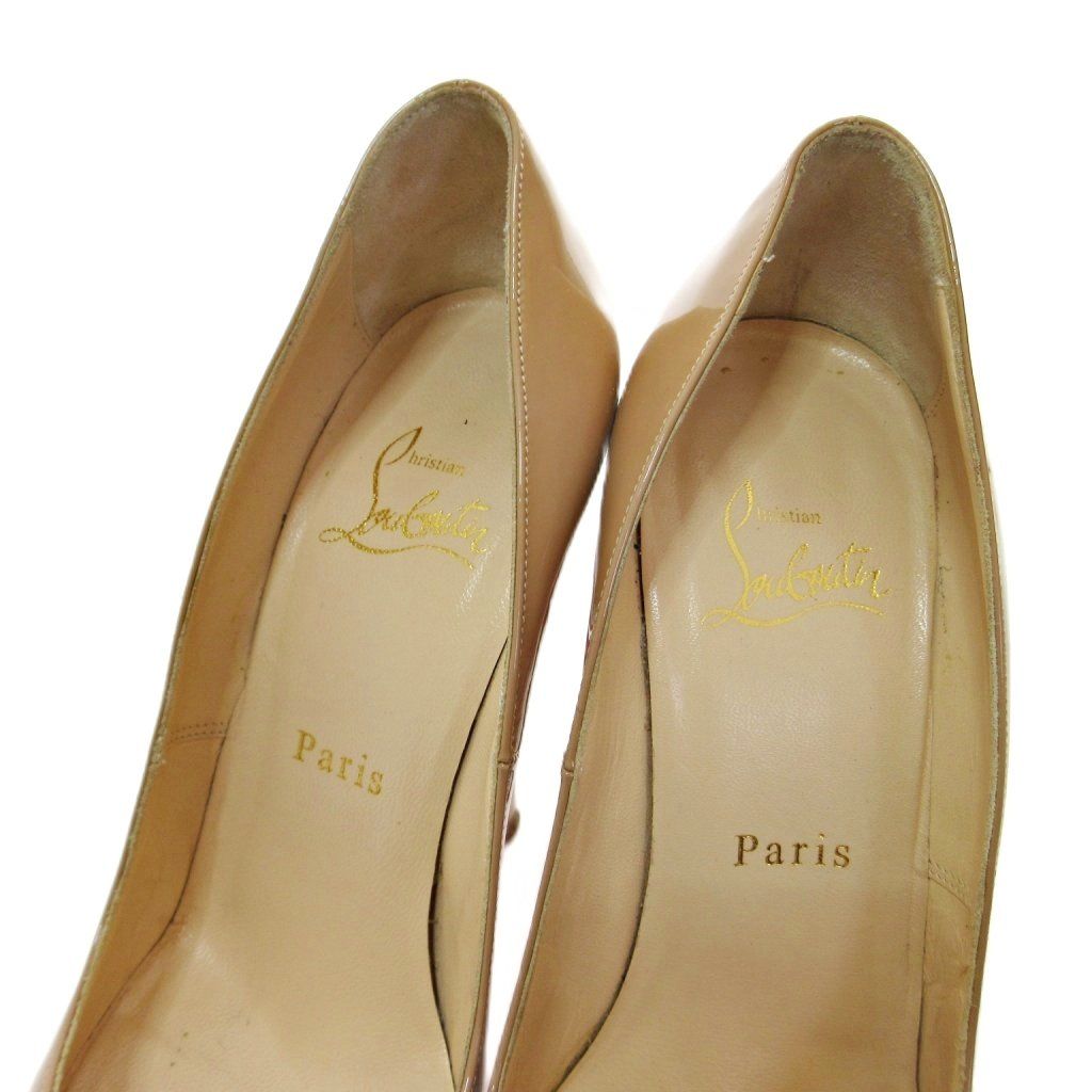 クリスチャンルブタン Christian louboutin エナメル パテント