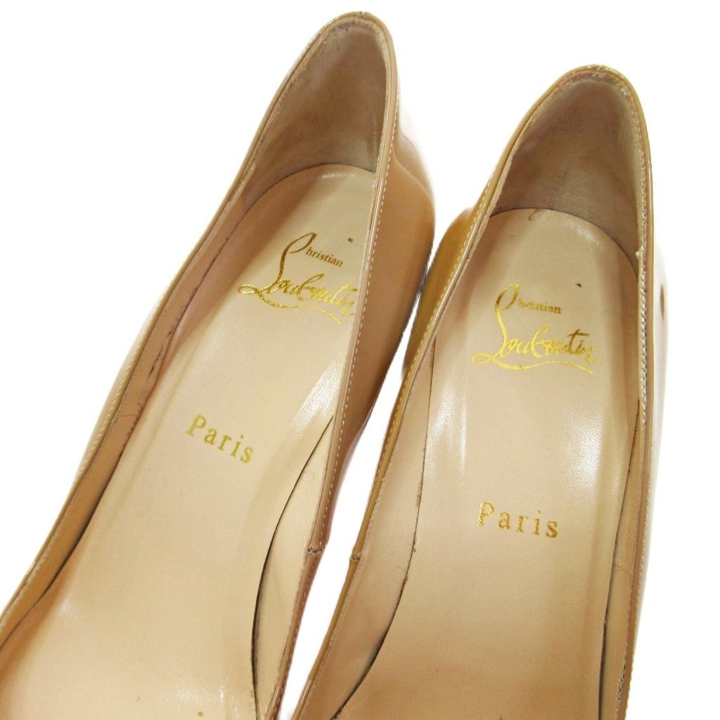 クリスチャンルブタン Christian louboutin エナメル パテント