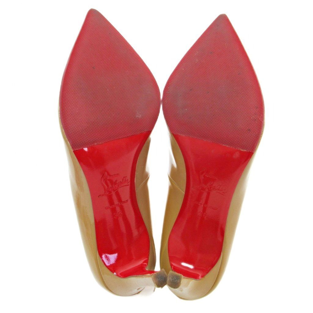 クリスチャンルブタン Christian louboutin エナメル パテント