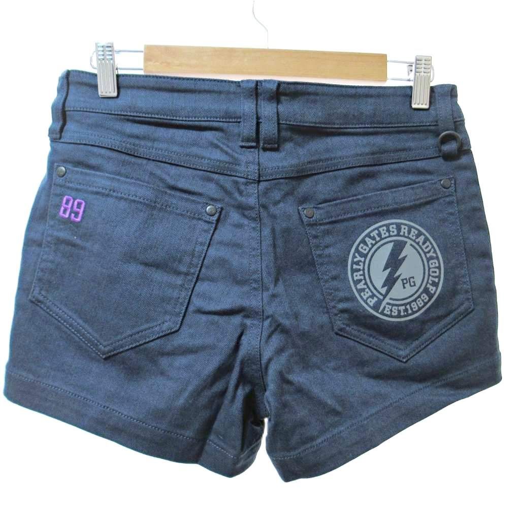 パーリーゲイツ PEARLY GATES 美品 ゴルフ ウエア ショートパンツ ロゴ