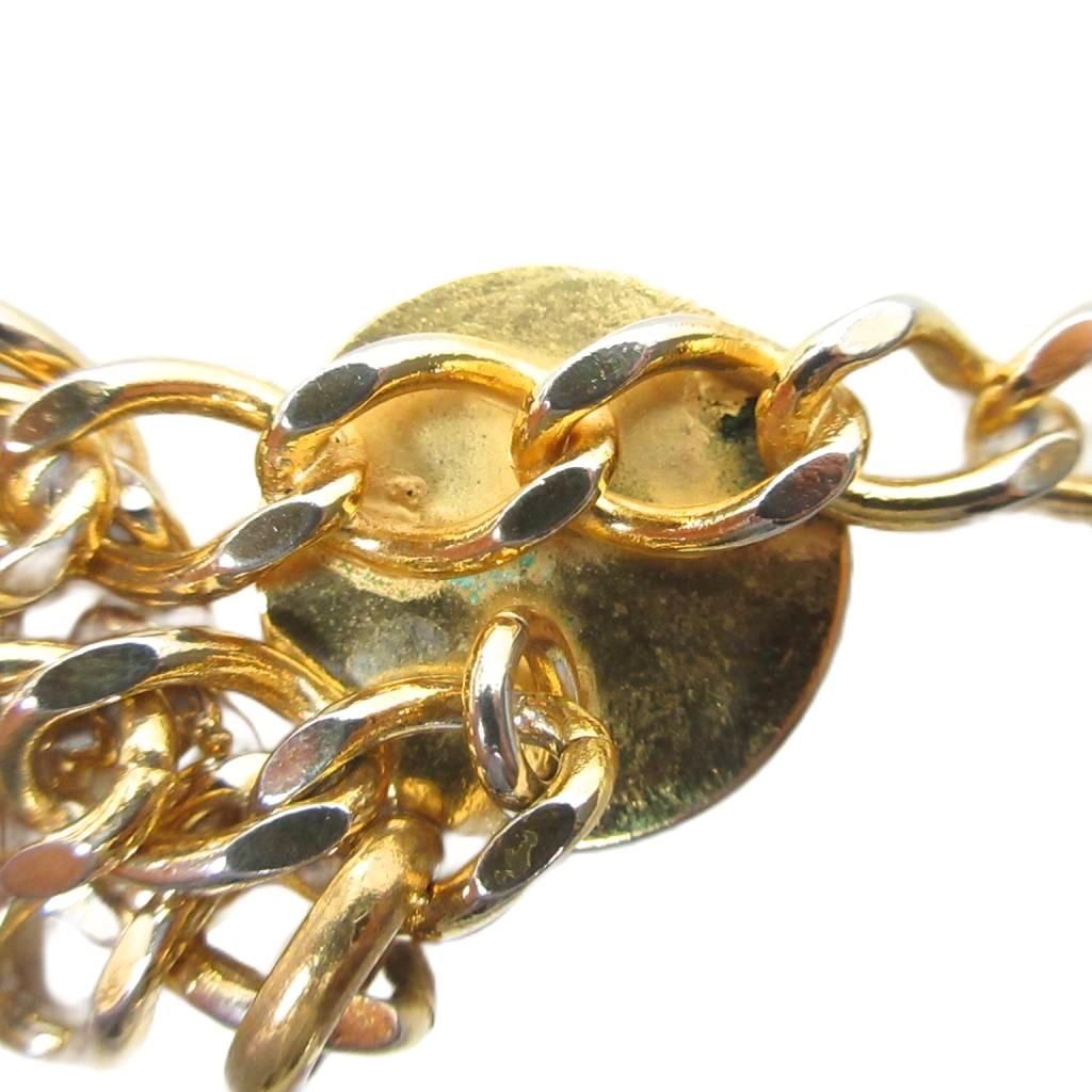 シャネル CHANEL 希少 レア 1984 トリプル ココマーク 3連 チェーン