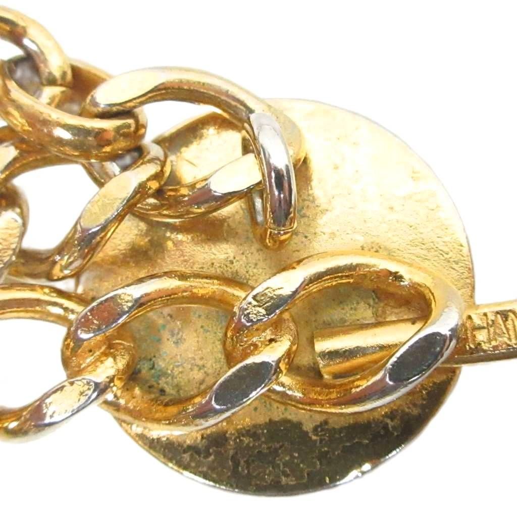 シャネル CHANEL 希少 レア 1984 トリプル ココマーク 3連 チェーン