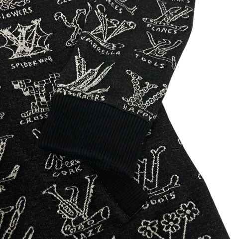 ルイヴィトン LOUIS VUITTON LV TREES ジップジャケット ブルゾン