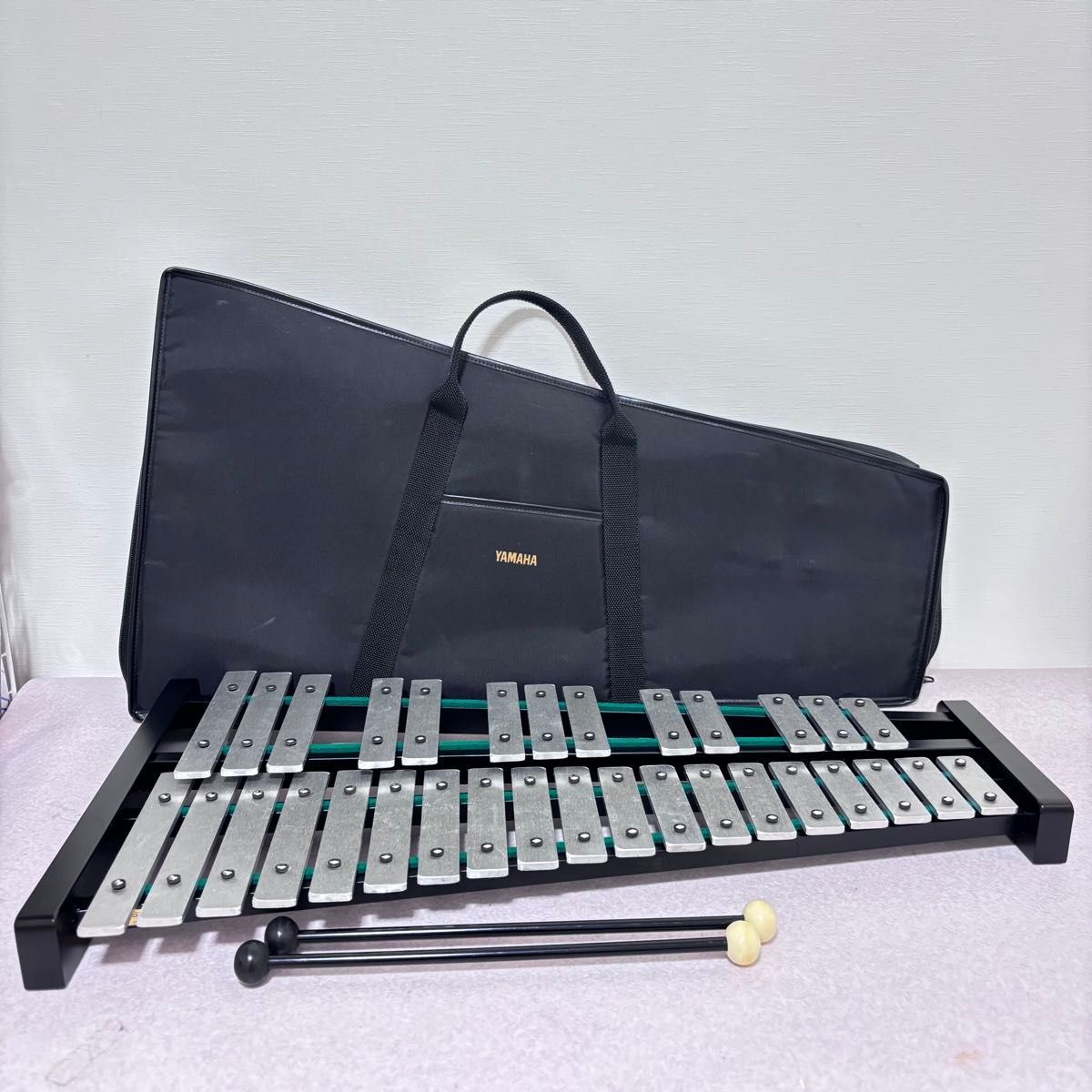 超希少　YAMAHAヤマハ　鉄琴　グロッケン TG-60 打楽器 ☆【美品】TG-60 ヤマハ YAMAHA グロッケン 鉄琴 - メルカリ