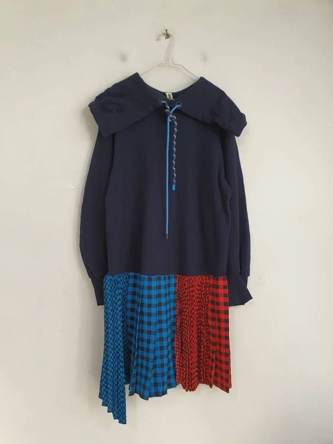 LUCKY ラッキーシュエトゥ レディース コットン ビック襟 ロング ONE PIECE 66