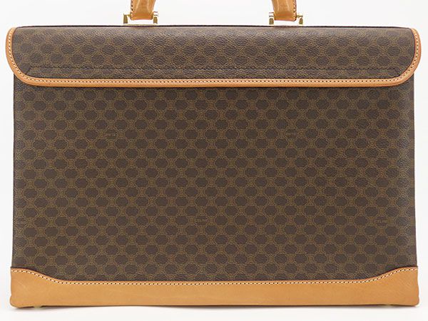美品】セリーヌ CELINE ヴィンテージ マカダム ブリーフケース