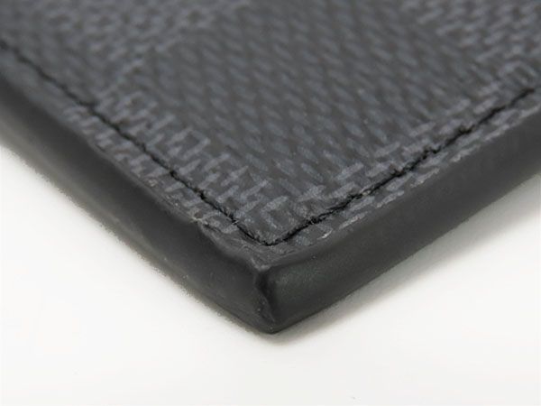 ルイヴィトン LOUIS VUITTON ダミエグラフィット コインカード ホルダー カードケース パスケース 名刺入れ コインケース コインパース 小銭入れ コンパクト財布 ブラック N 64038