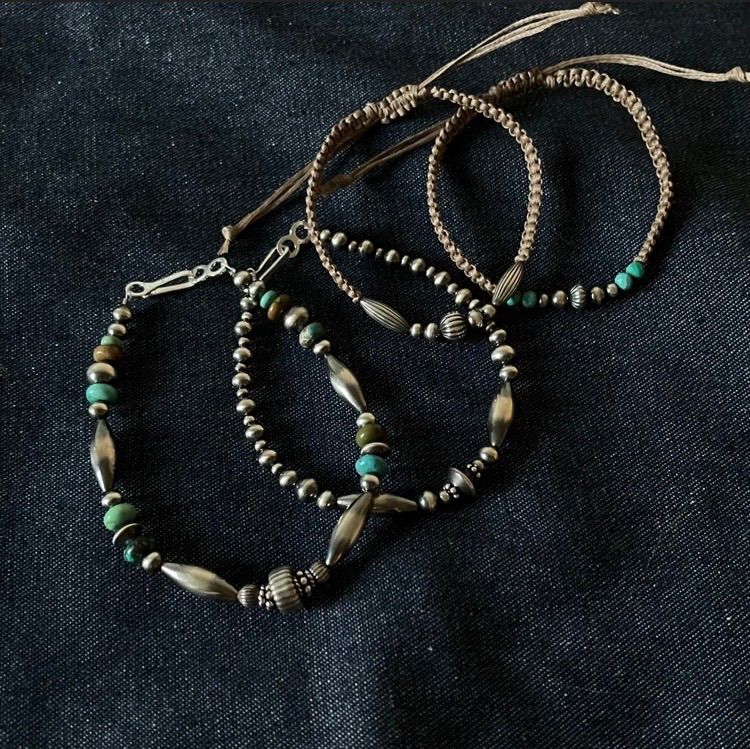 silver 925ナバホパール 天然ターコイズのブレスレット19 3 cm メンズ lm royc