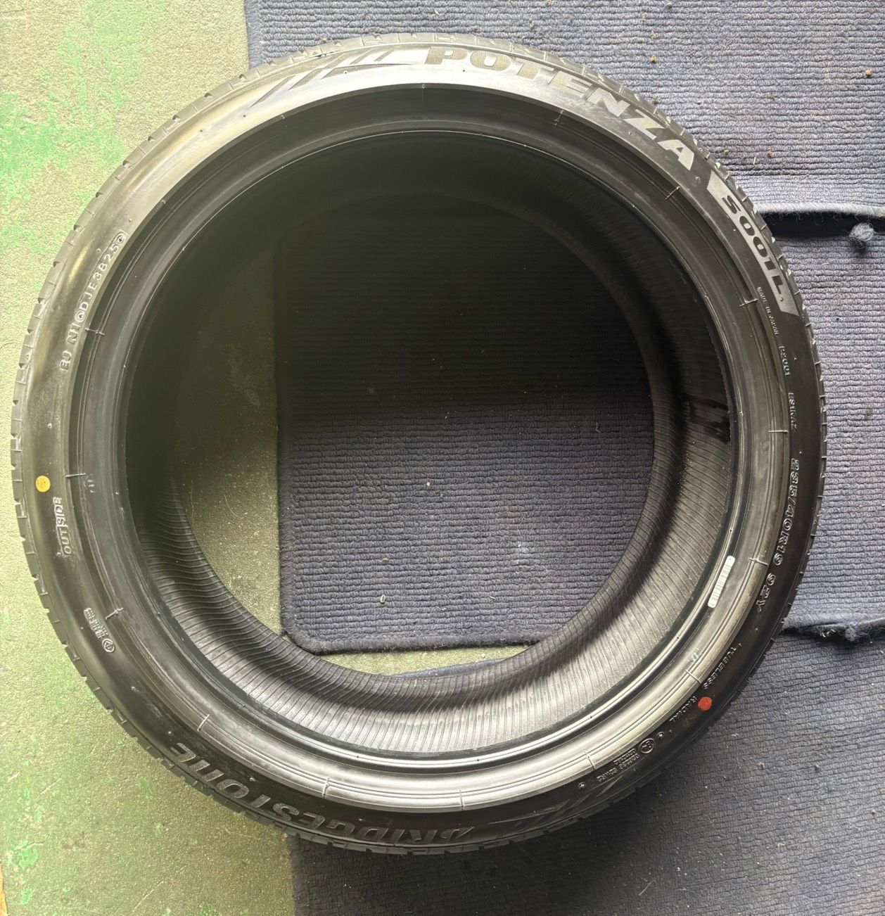 製造 溝8 5分山 POTENZA S 001 L 1本 235 40 R 19 ASP 3381