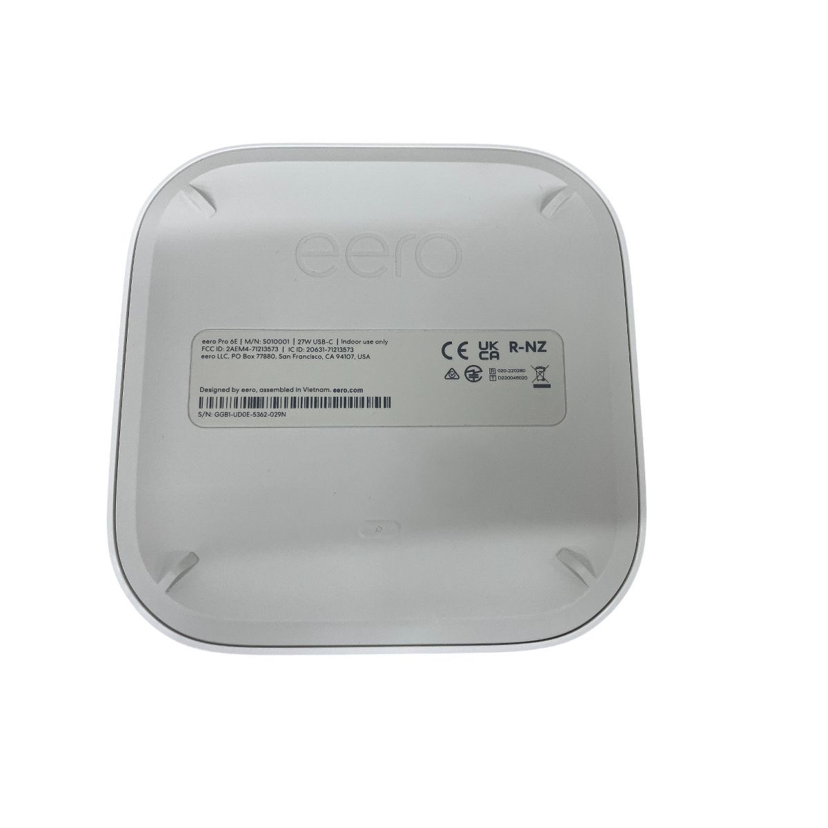 イーロ eero Pro 6E メッシュwifi ルーター PC周辺機器 節約 家電