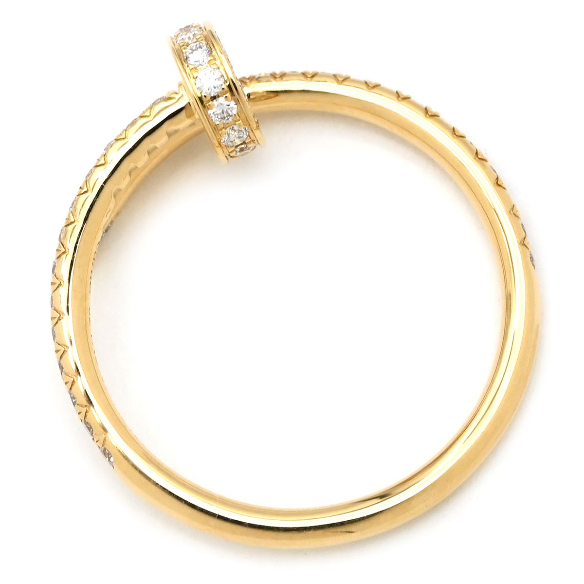 カルティエ Cartier リング 指輪 ジュストアンクル ダイヤ スモール