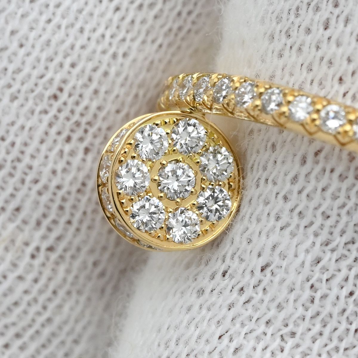 カルティエ Cartier リング 指輪 ジュストアンクル ダイヤ スモール