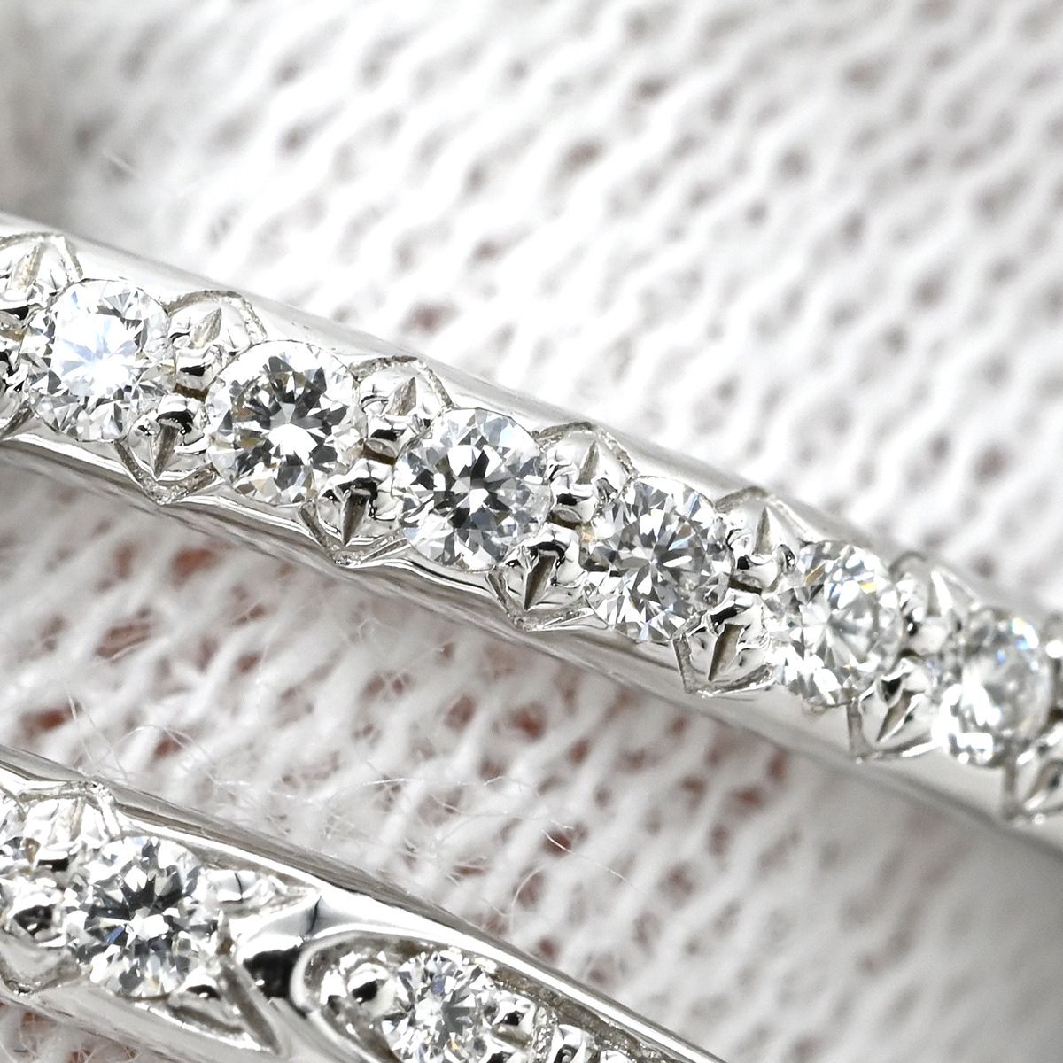 カルティエ Cartier リング 指輪 ジュストアンクル SMリング ダイヤ 