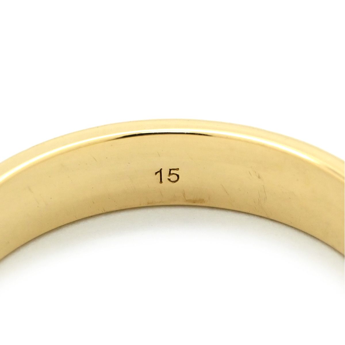 グッチ GUCCI リング 指輪 アイコン イエローゴールド #15 Au750 750