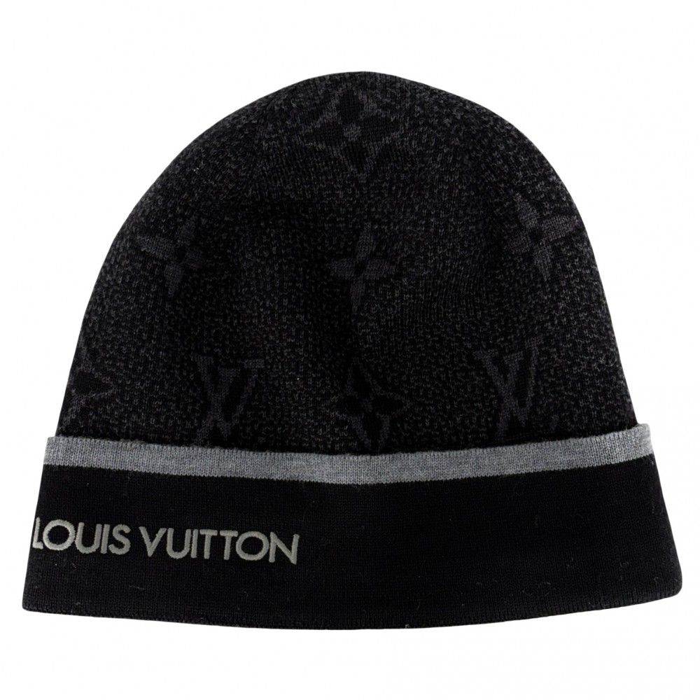 (未使用品)ルイヴィトン　ビーニー マイ・モノグラム・エクリプス ニット帽 ルイヴィトン ニットキャップ メンズ ビーニー マイ・モノグラム