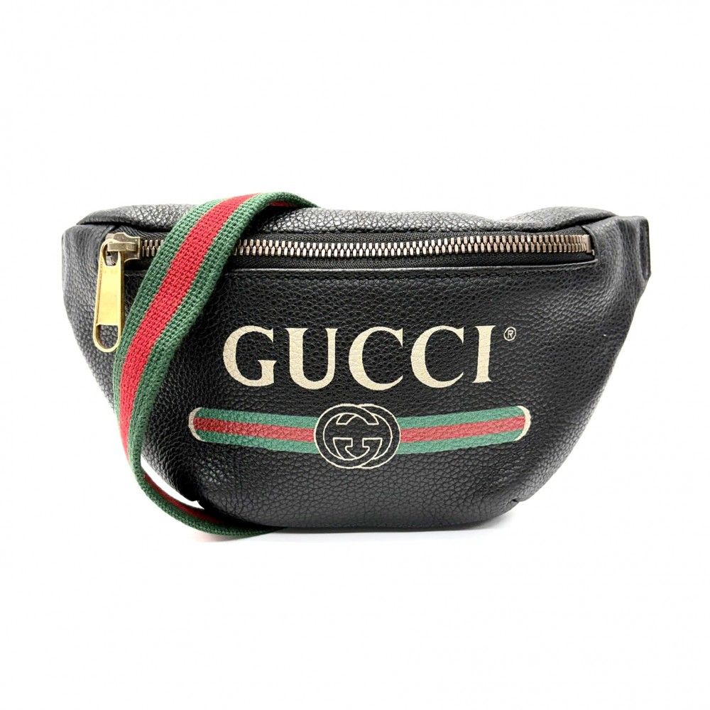 グッチ ウエストバッグ メンズ シェリーライン グッチプリント ボディ