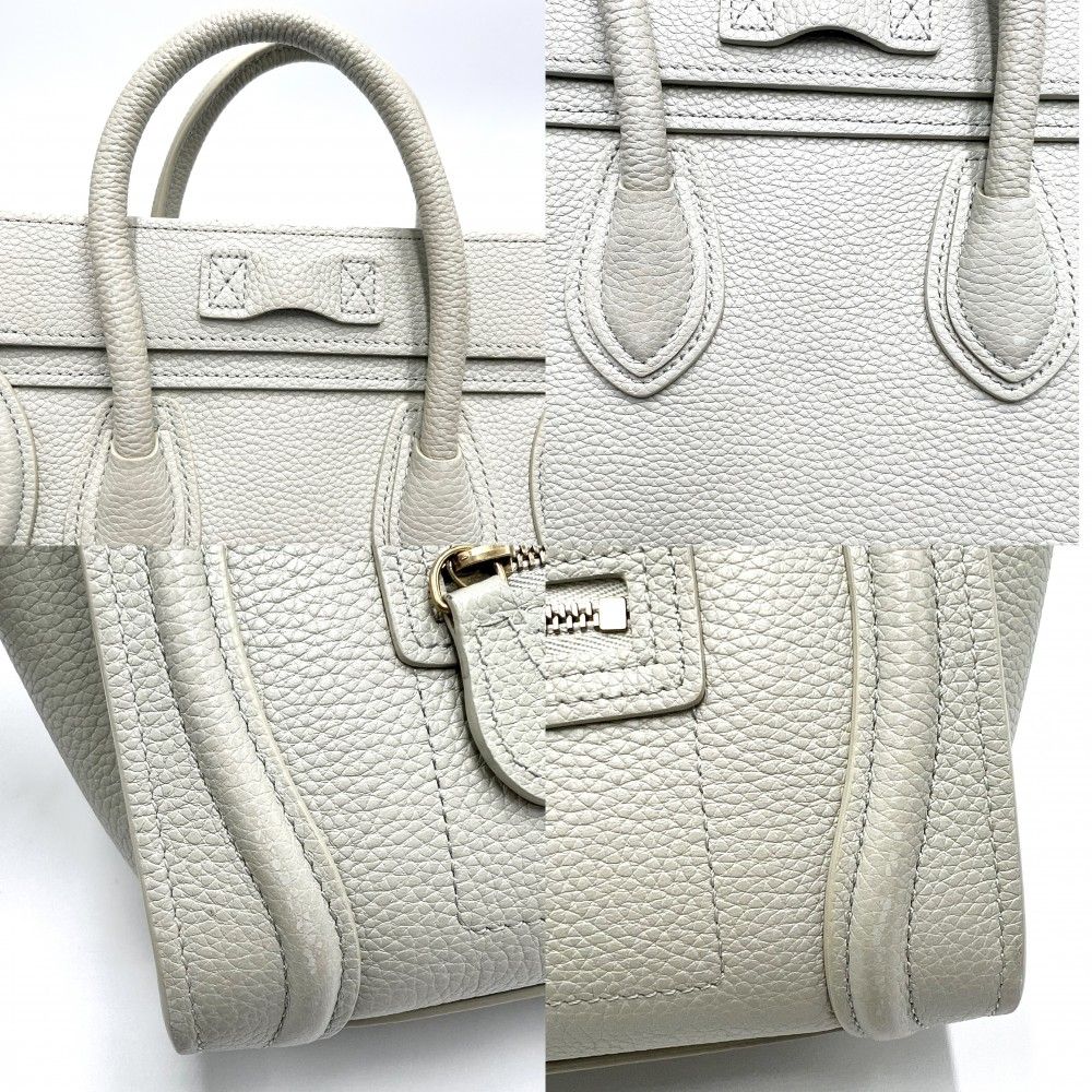 セリーヌ 2WAY レディース ラゲージ ナノ ハンドバッグ ショルダー