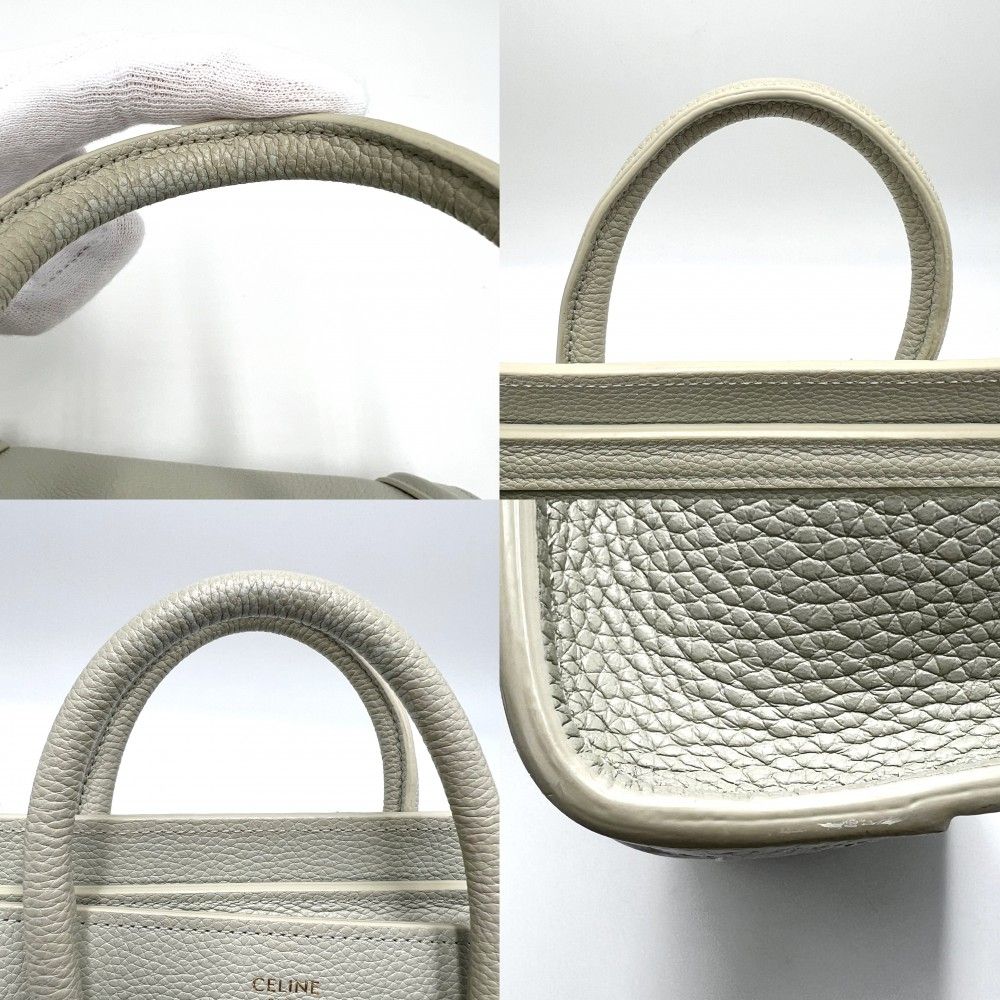 セリーヌ 2WAY レディース ラゲージ ナノ ハンドバッグ ショルダー