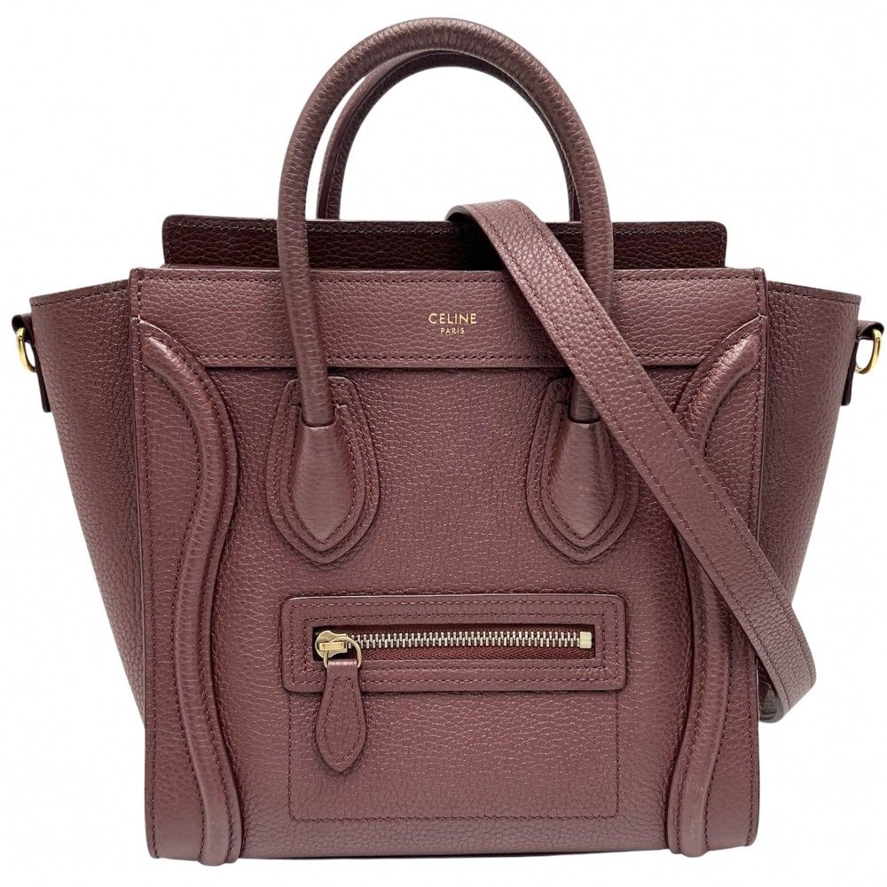 セリーヌ 2WAY レディース ラゲージ ナノ ハンドバッグ ショルダー