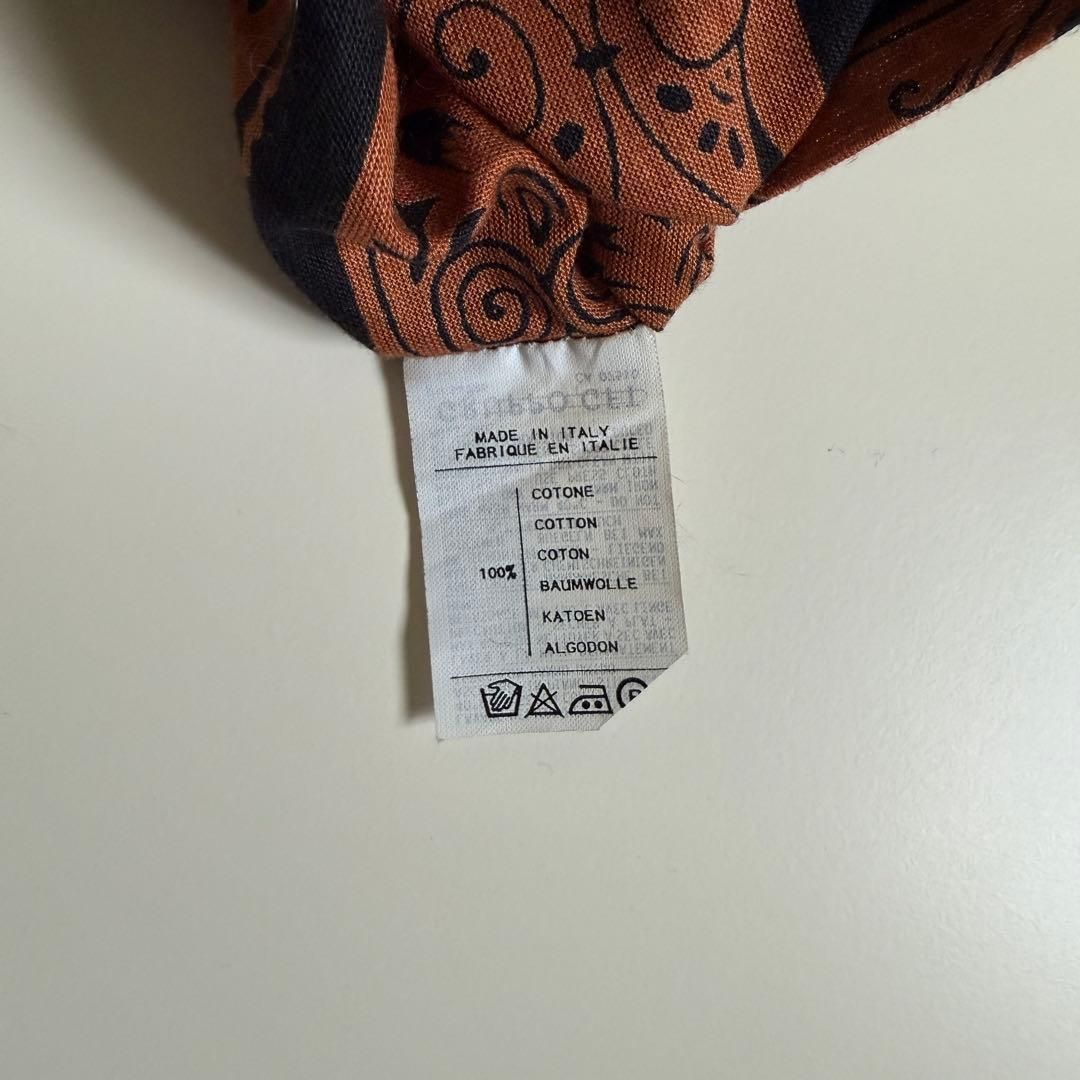 VALENTINO】1990s All-Pattern Polo Shirt