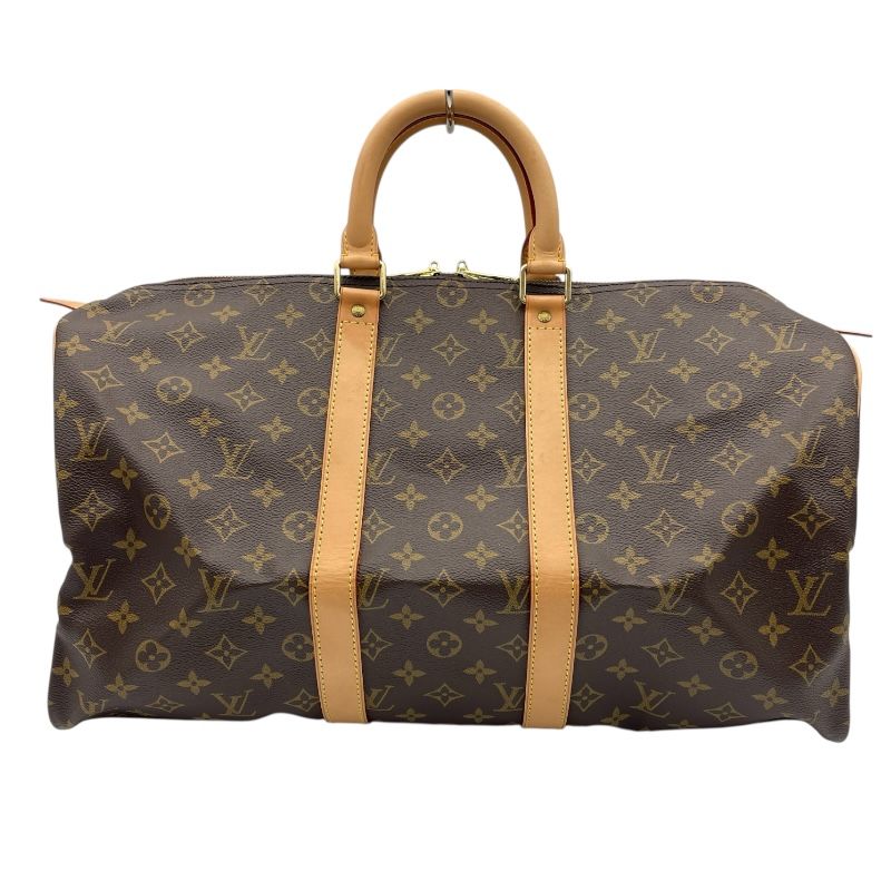 ルイ ヴィトン LOUIS VUITTON キーポル45 M 41428 ブラウン モノグラムキャンバス ユニセックス ボストンバッグ