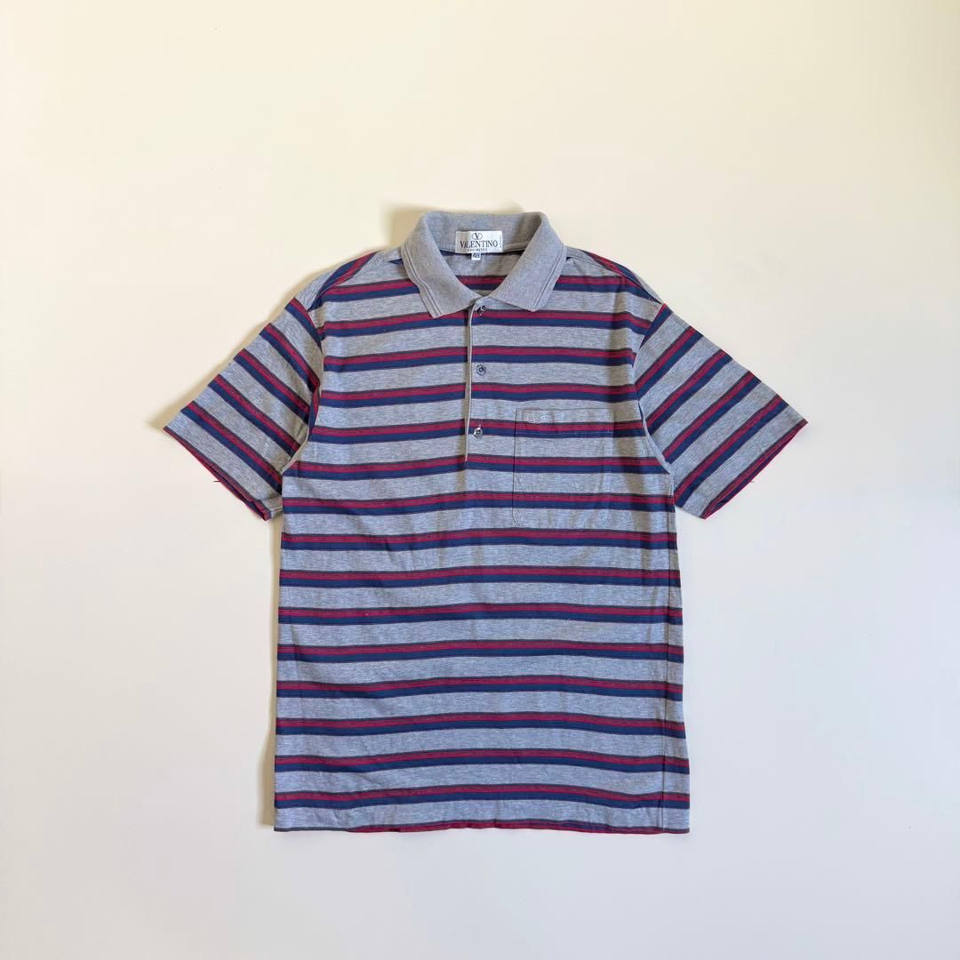 1990 s Striped Polo Shirt