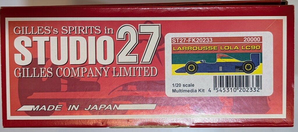 STUDIO27 1⁄20 SCALE MULTIMEDIA KIT ST27-FK20233 LARROUSSE LOLA