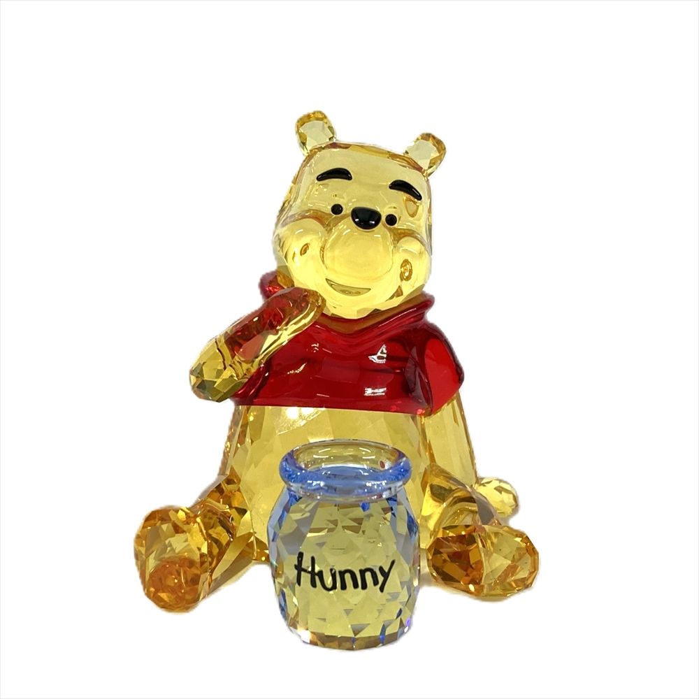 SWAROVSKI - スワロフスキー SWAROVSKI ディズニー Disney くまのプーさん オブジェ 置物 1142889 クリア【中古】 スワロフスキー SWAROVSKI ディズニー Disney くまのプーさん オブジェ