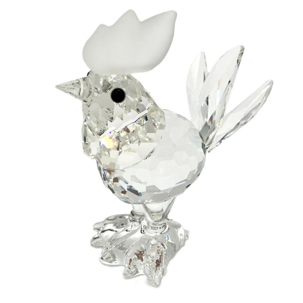 スワロフスキー SWAROVSKI オンドリ ニワトリ 2000年廃盤品 オブジェ