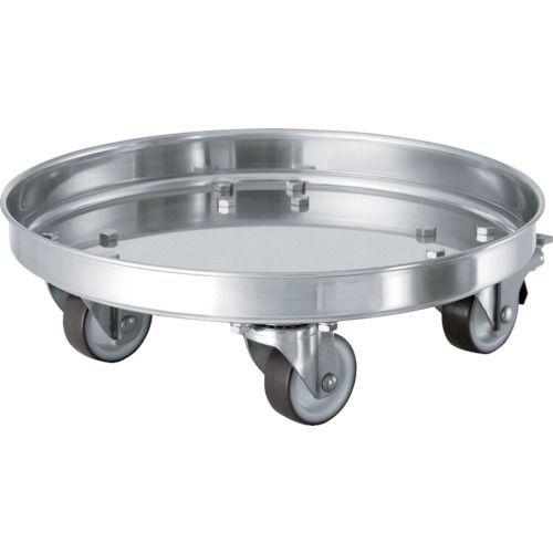 日東 タンク運搬用ステンレス台車 ＳＵＳウレタン車 適用サイズ３９