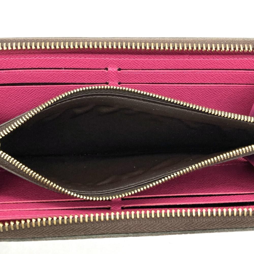 ルイヴィトン LOUIS VUITTON  ポルトフォイユ クレマンス 長財布 モノグラム キャンバス M60742 フューシャ SP3176 レディース【中古】 ルイヴィトン LOUIS VUITTON ポルトフォイユ クレマンス 長財布