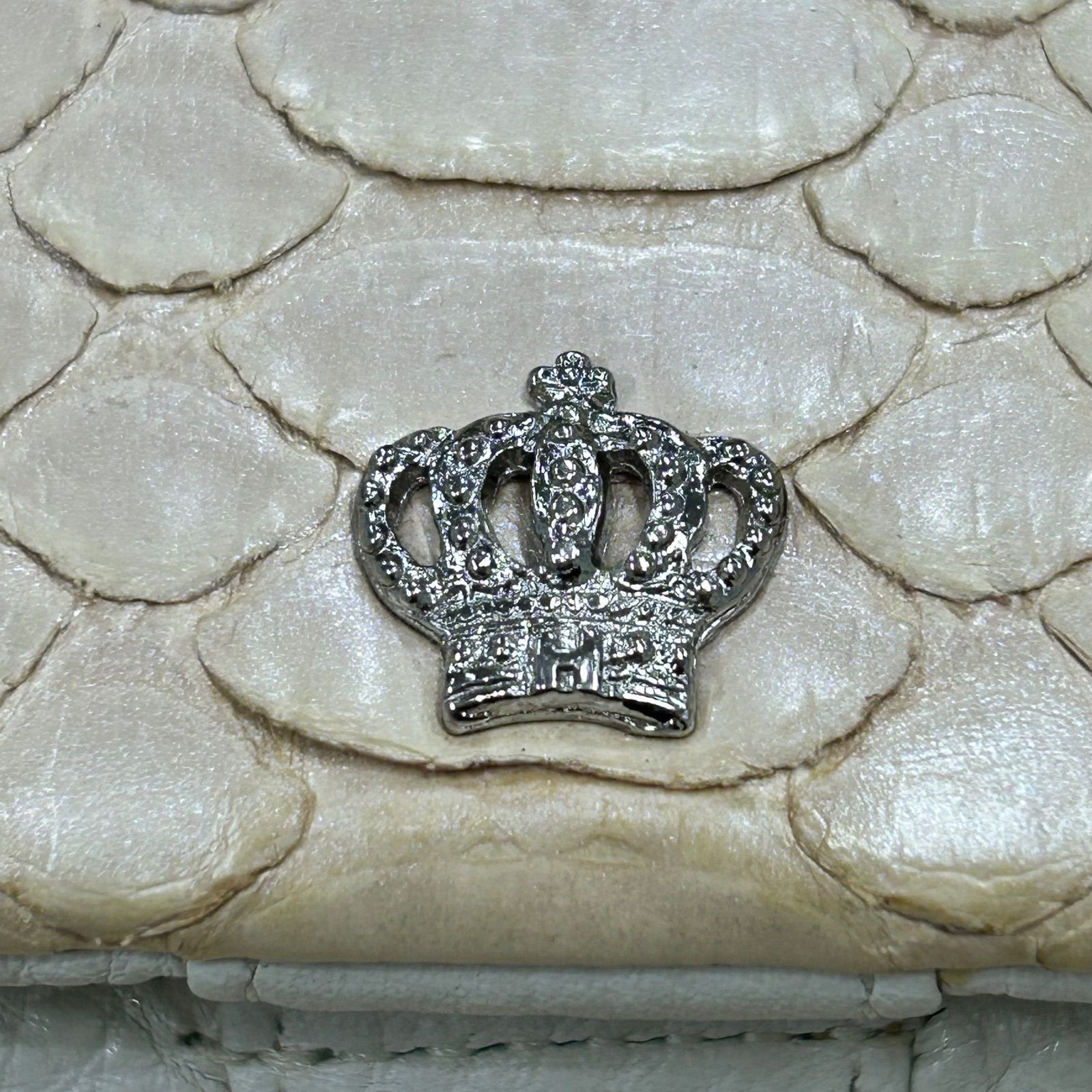 傳濱野 den Hamano リュフカフェリーチェパイソン 長財布 - メルカリ