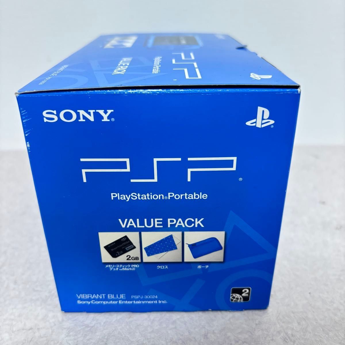 PSP ブルー バリューパックPSPJ-30024 3000 PSP-3000 バイブラントブルー
